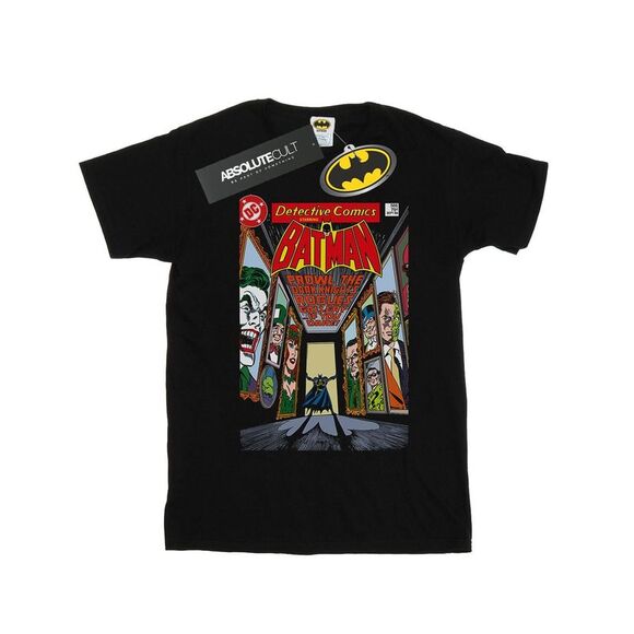 DC Comics Womens/Ladies Batman Rogues Gallery Cotton Boyfriend T-Shirt / Black - Picture 1 of 3